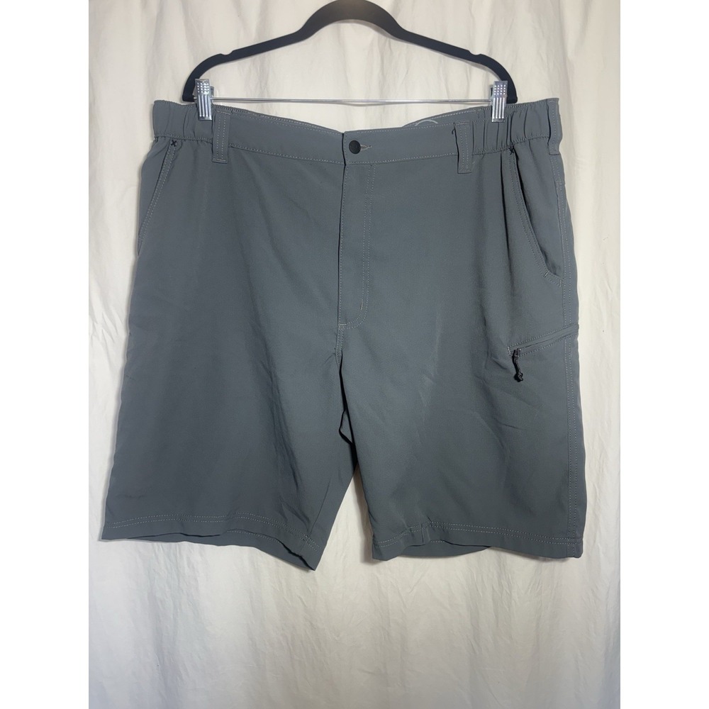 Wrangler Performance Shorts Mens 10" Inseam Dark Gray Relaxed Fit Size 42‎ C15